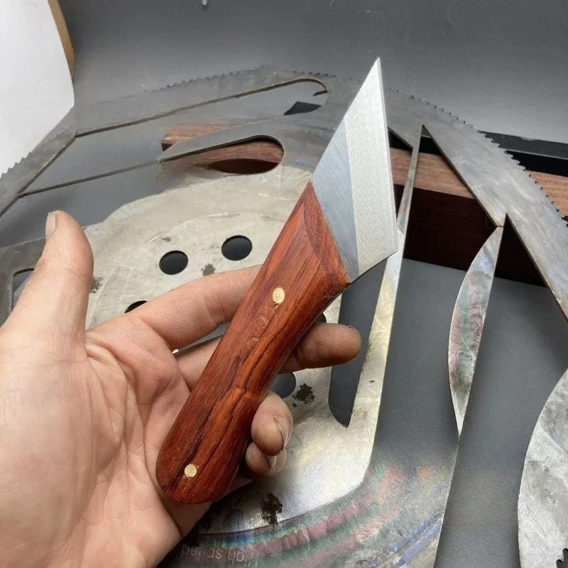 Leatherwork Knives - 17CM Powder High-speed Steel Wood Handle