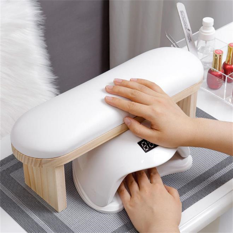 Black PU Leather Nail Art Stan - Leatherwork Desk review and price