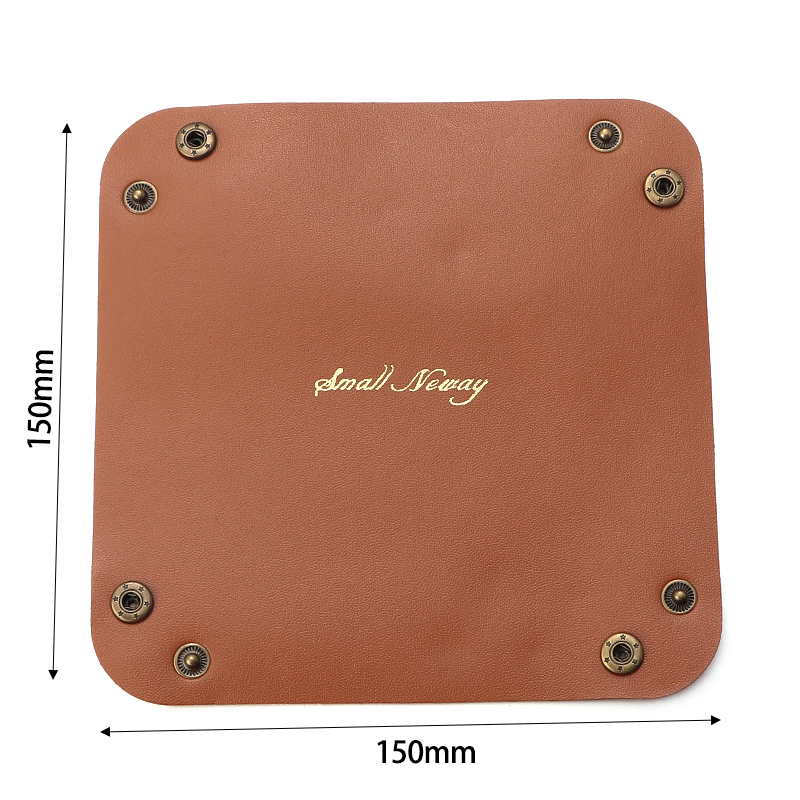 1pc PU Leather Storage Box Col - Leatherwork Desk review and price