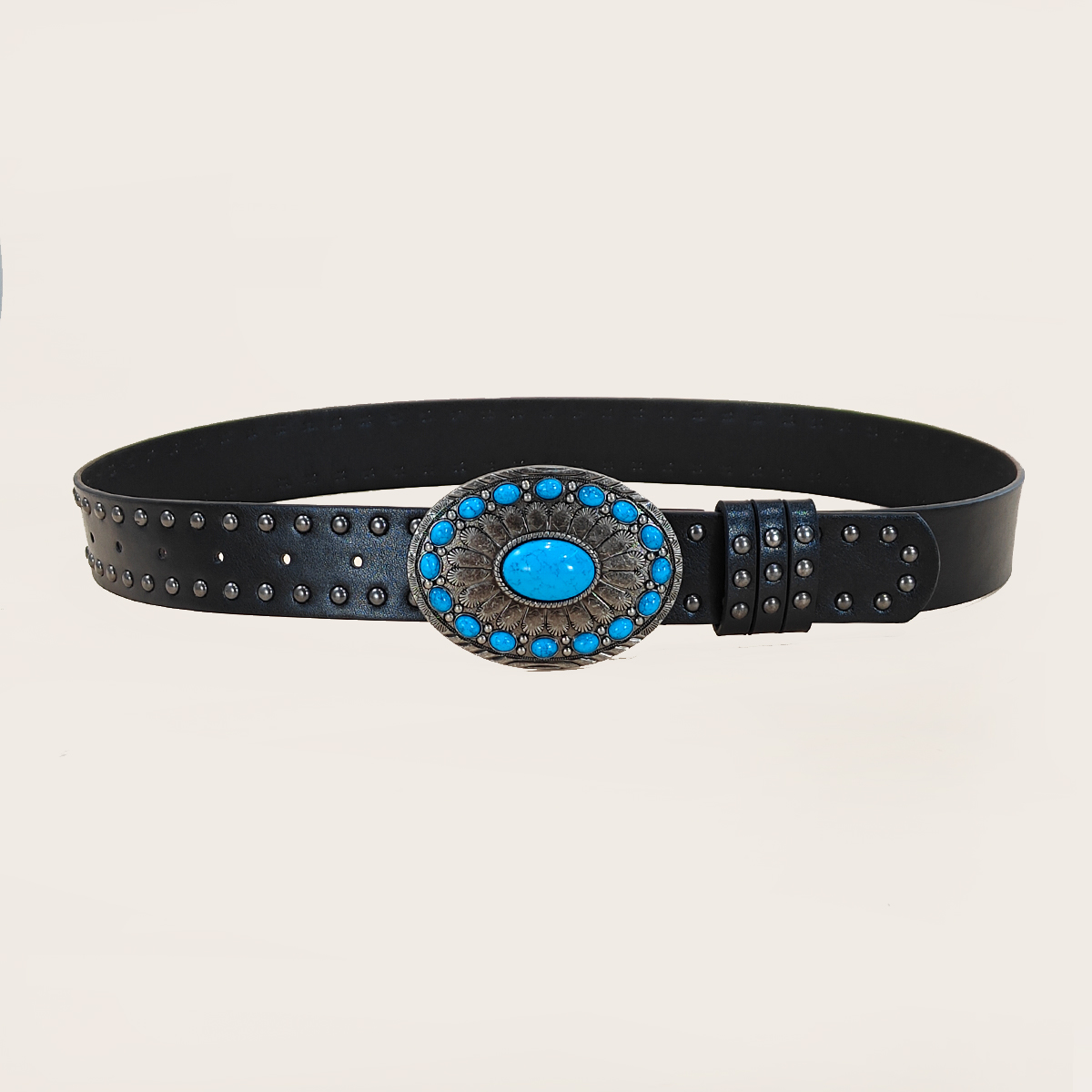 Men and women's casual Punk Ri - Leather Work Western review and price