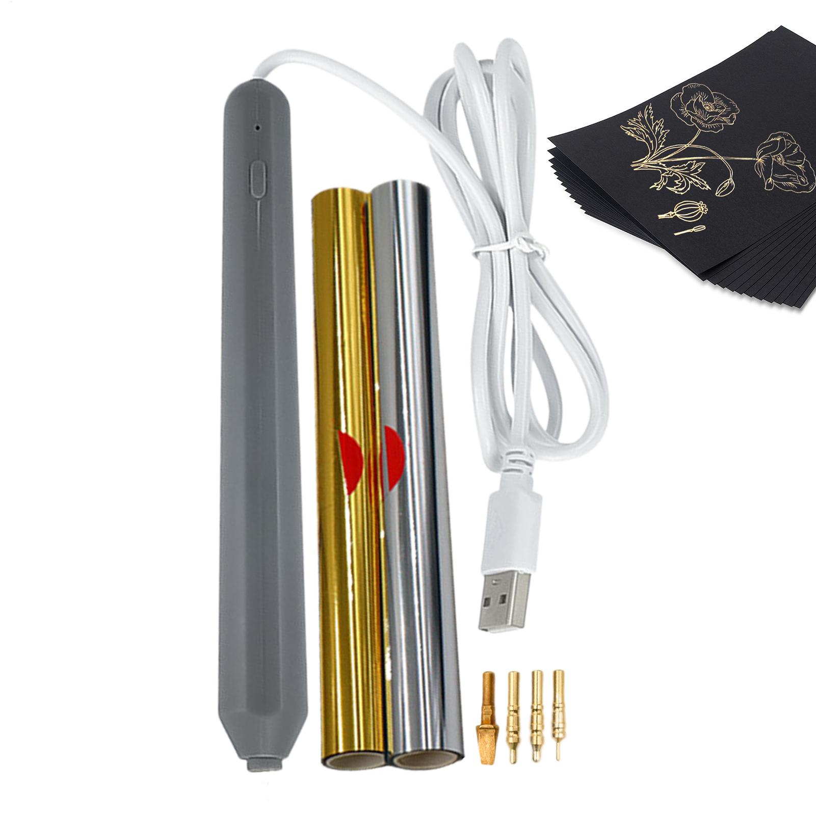 Hot Foil Pen Stamping Tool wit - Leatherwork Projects review and price