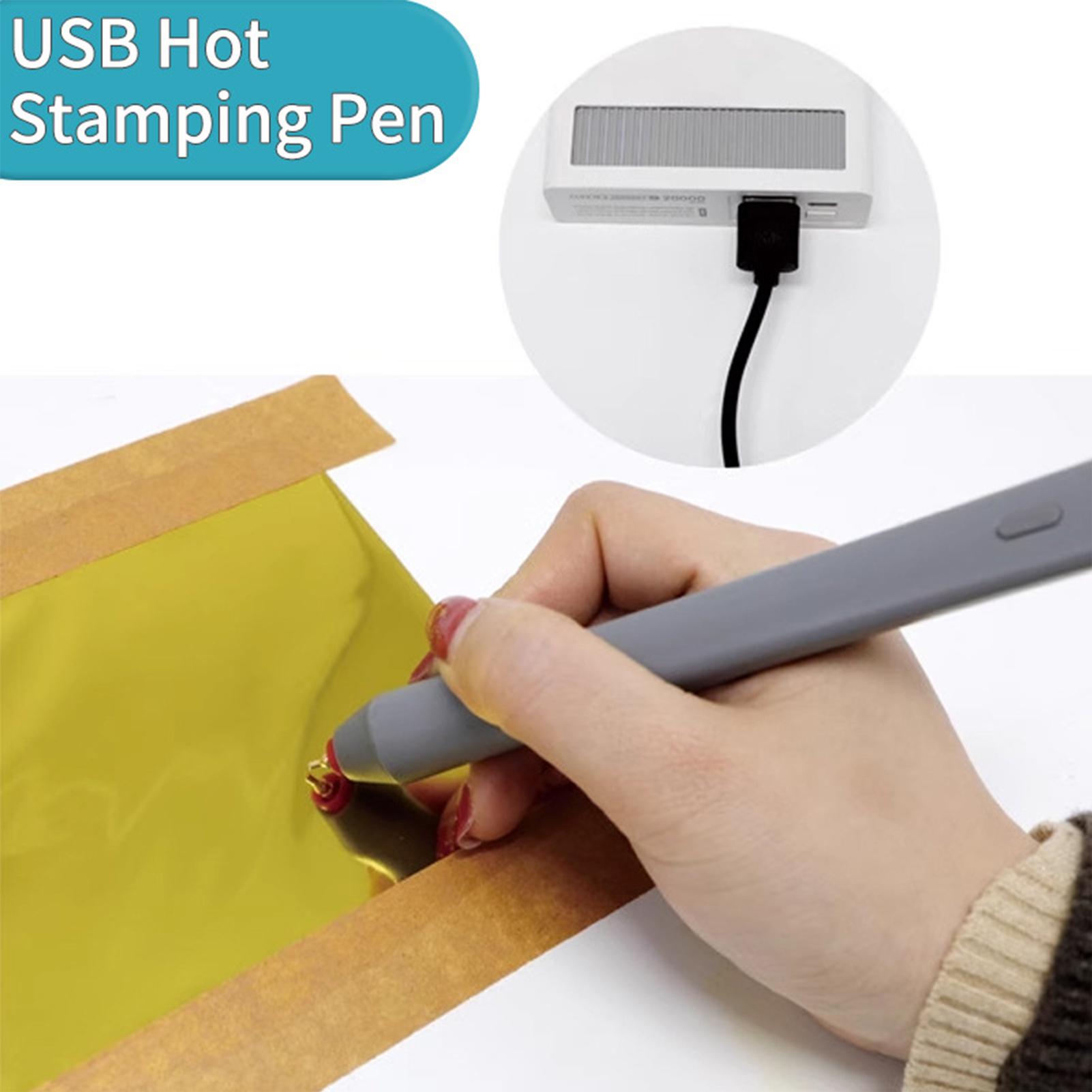 Hot Foil Pen Stamping Tool wit - Leatherwork Projects review and price