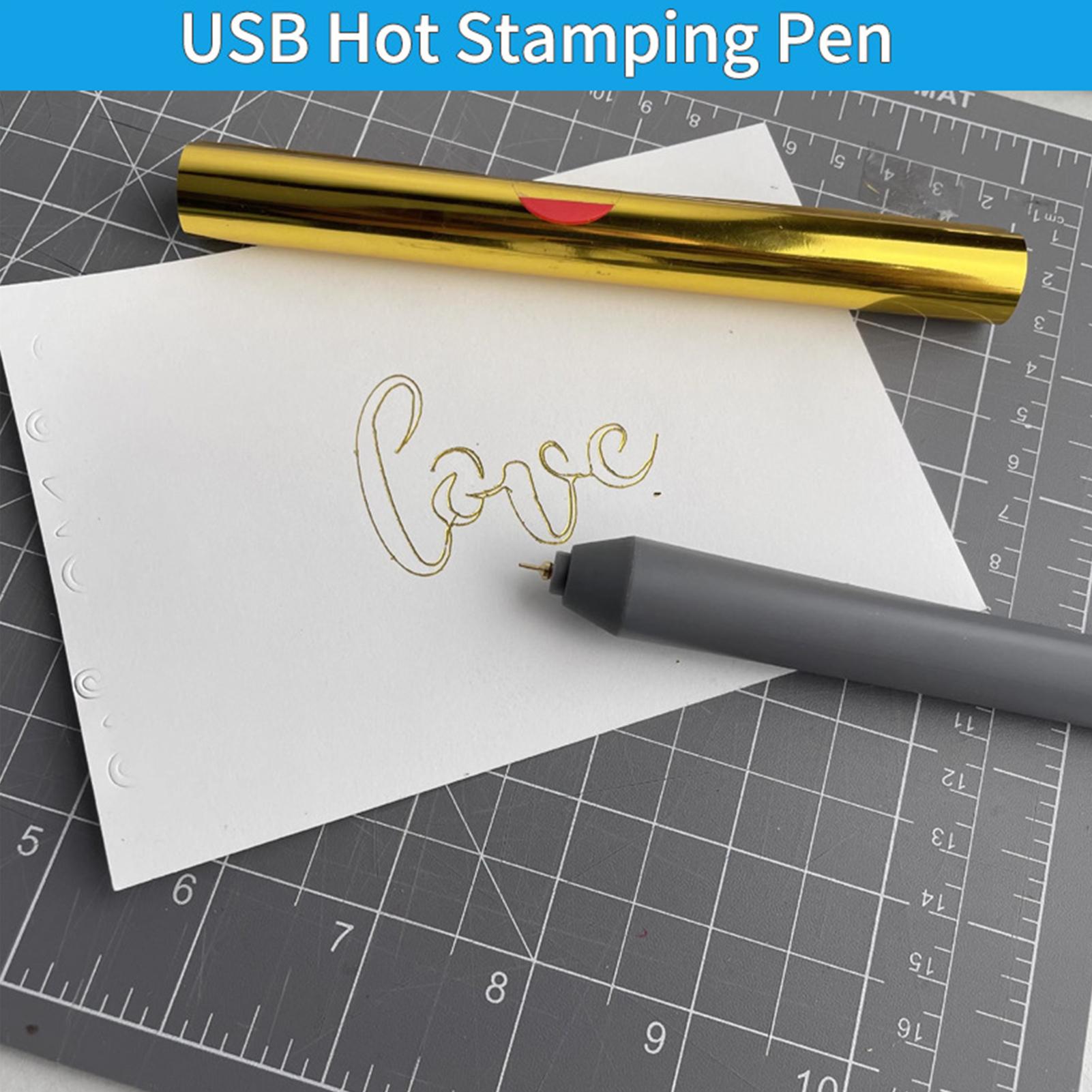 Hot Foil Pen Stamping Tool wit - Leatherwork Projects review and price