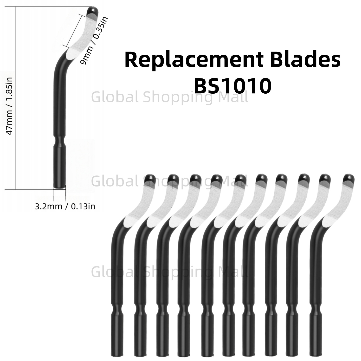 10PCS Deburring Blades BS1010  - Swivel Knife Tool review and price