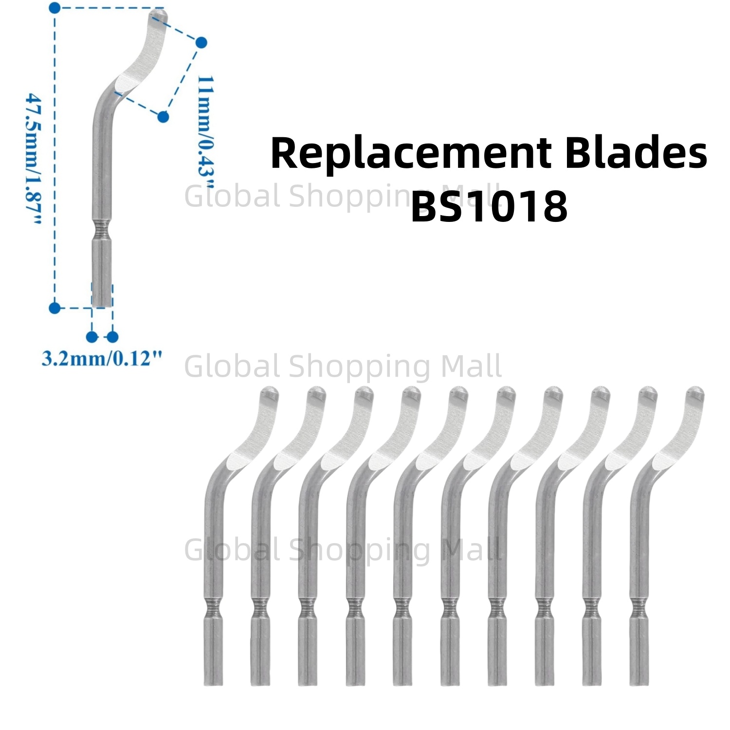 10PCS Deburring Blades BS1010  - Swivel Knife Tool review and price