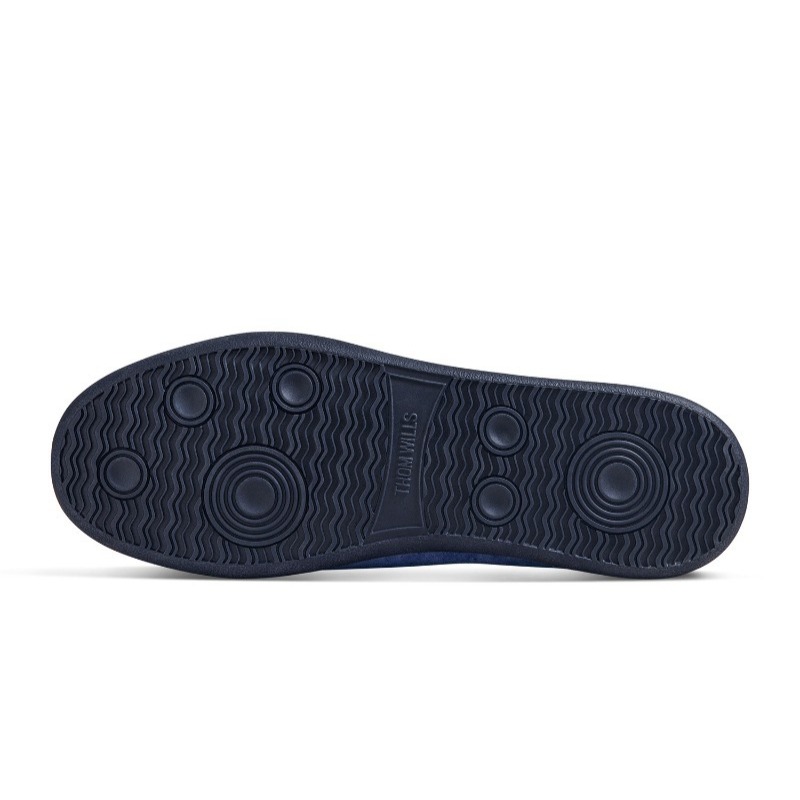 Luxury Cowhide Sneakers Blue C - Leatherwork Training review and price