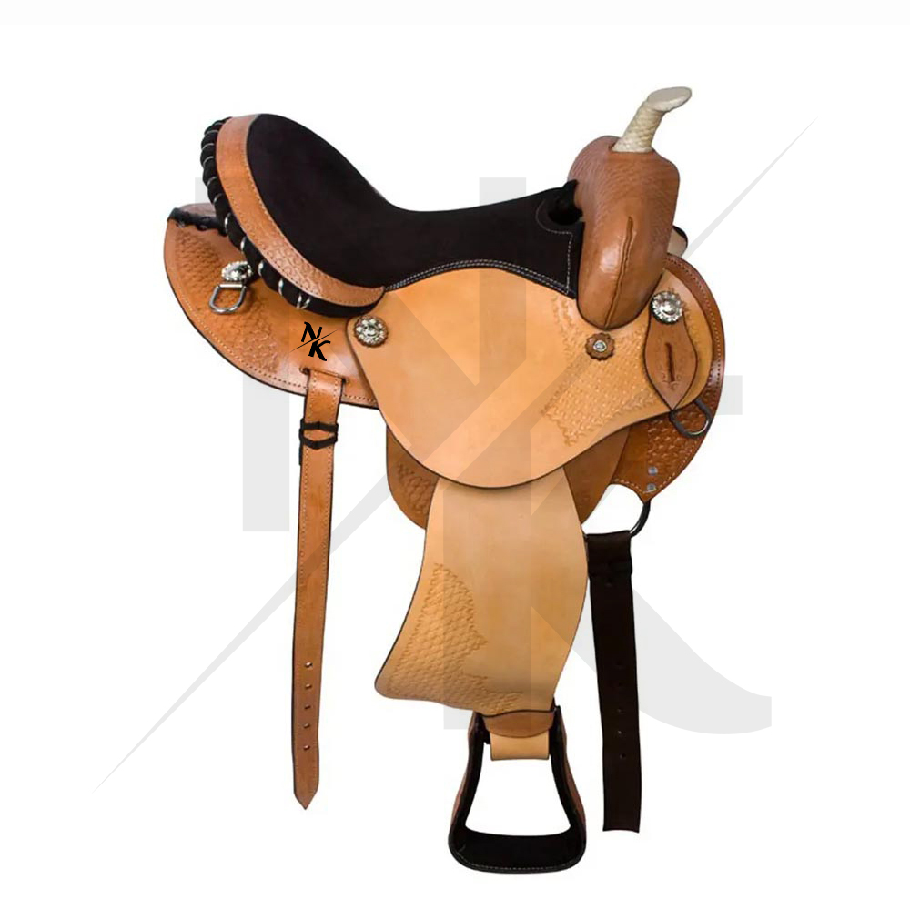 Premium Denim Saddle, Leather  - Leather Work Western review and price