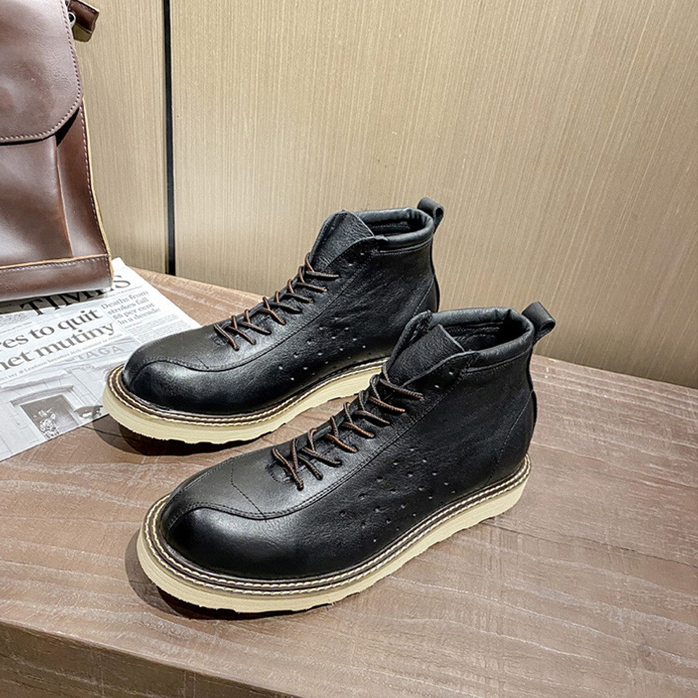 Men's Genuine Leather Hollow O - Leather Work Western review and price