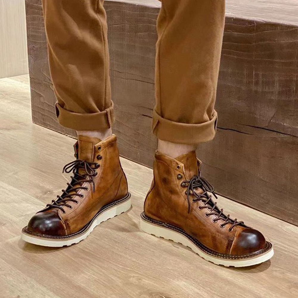 Men's Genuine Leather Hollow O - Leather Work Western review and price