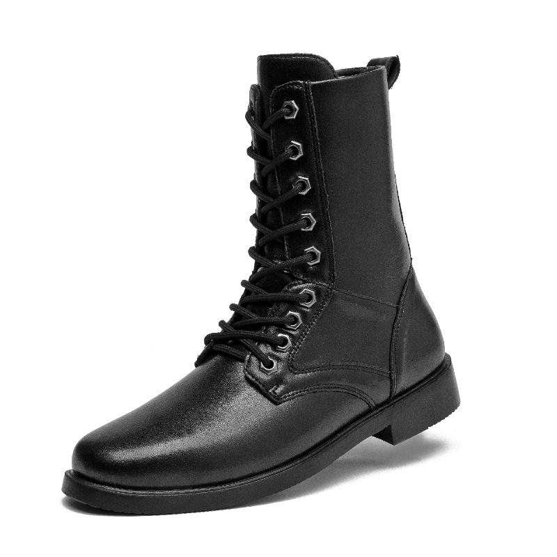 High-top Leather Boots Outdoor - Leatherwork Boots review and price