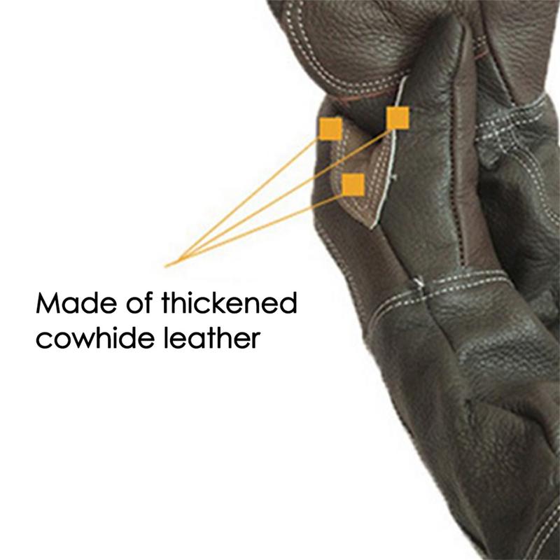 Pet Gloves Cowhide Leather Ant - Leatherwork Training review and price