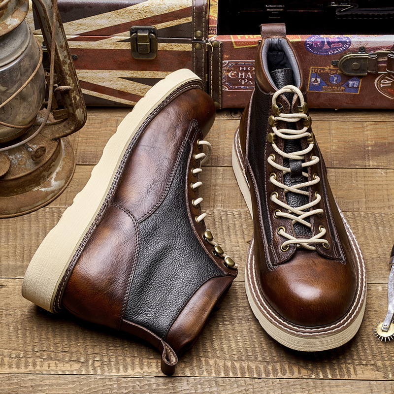 Men's Short Toe Work Boots, Am - Leatherwork Boots review and price
