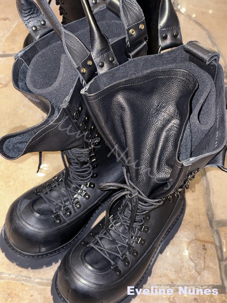 Retro Genuine Leather Motorcyc - Leatherwork Boots review and price