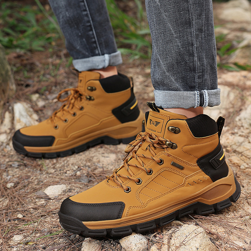 New Autumn Men's Boots Fashion - Leatherwork Boots review and price