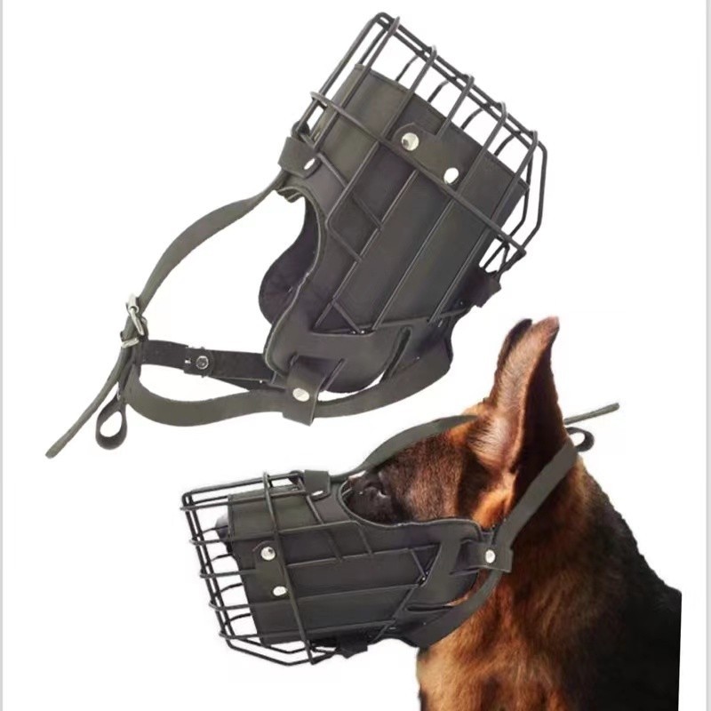 Mouth Cage German Shepherd Dog - Leatherwork Training review and price