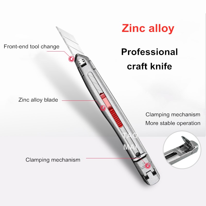 Zinc Alloy Utility Knife Leath - Leatherwork Knives review and price