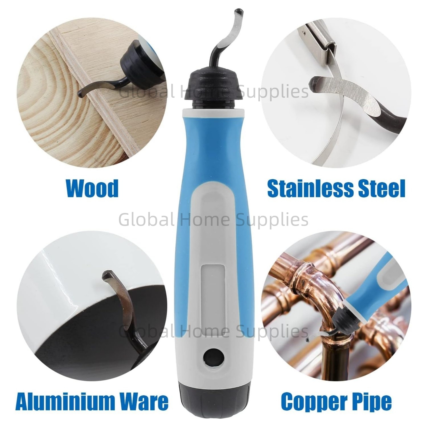 Hand Deburring Tool Kit with 4 - Swivel Knife Tool review and price