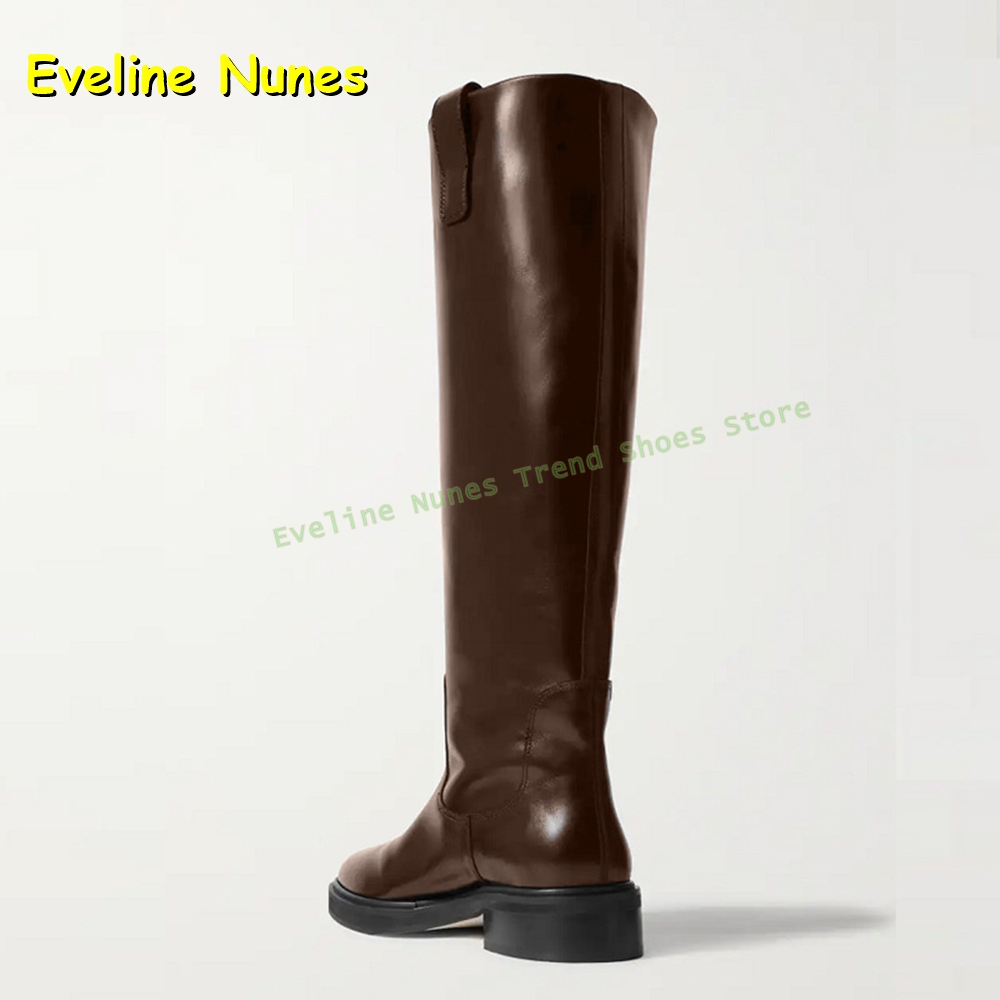 Black Leather Knee High Riding - Leatherwork Boots review and price