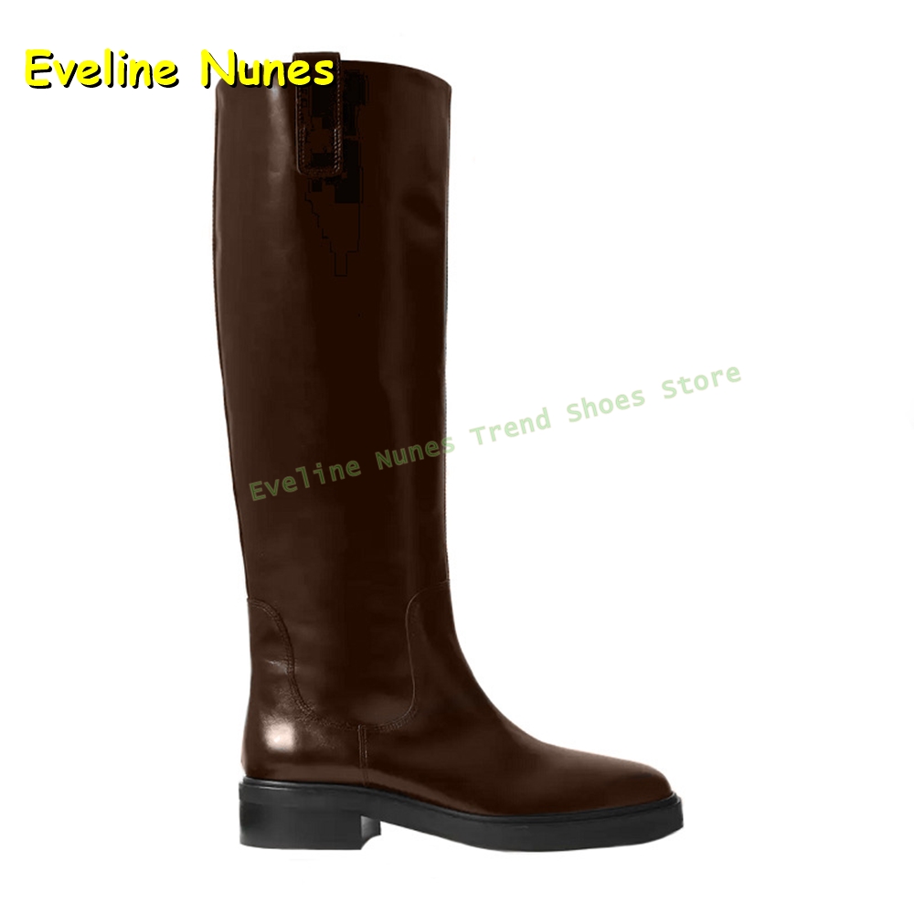 Black Leather Knee High Riding - Leatherwork Boots review and price