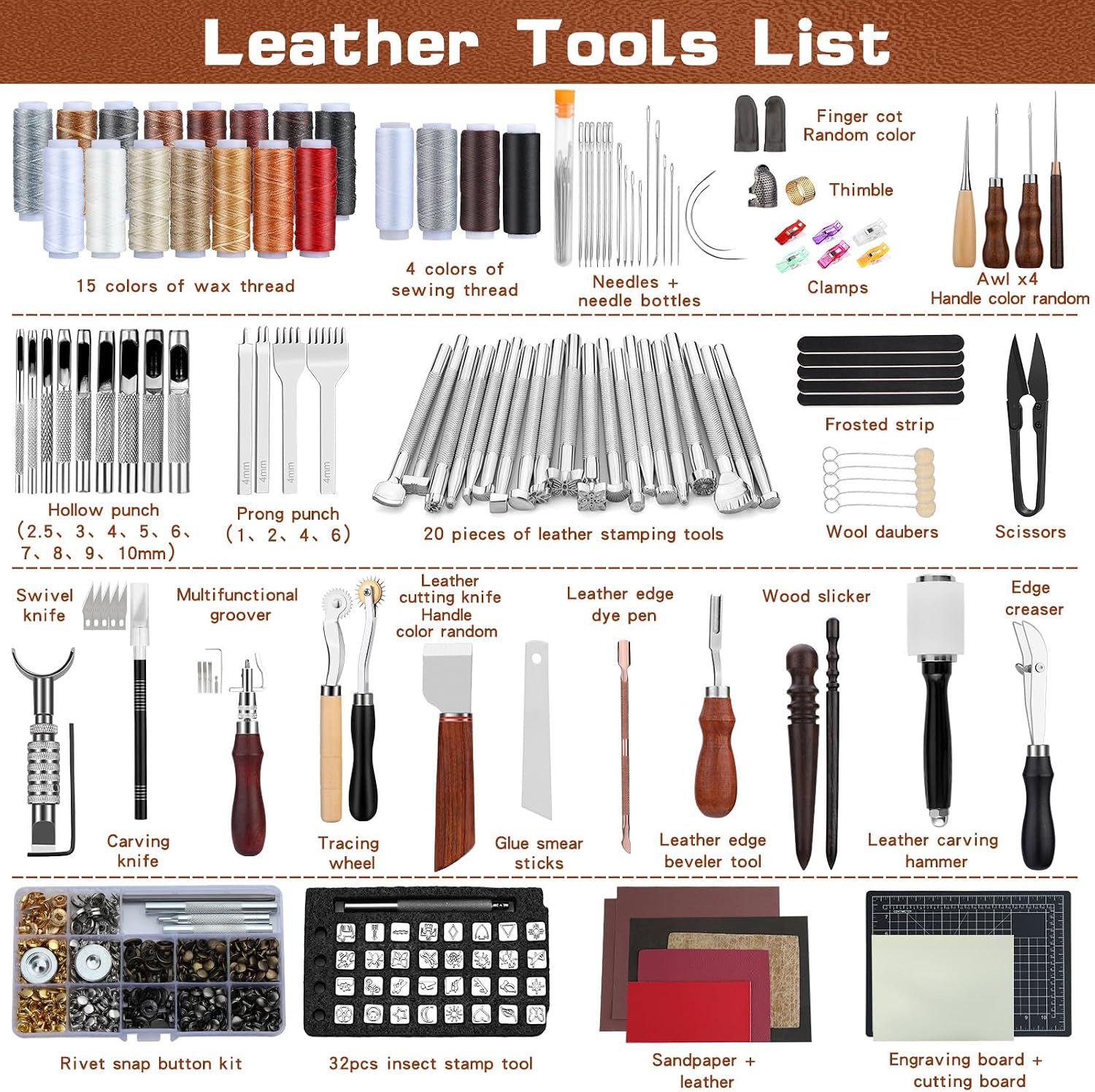 Leather Tooling Kit Leather Cr - For Leather Work review and price