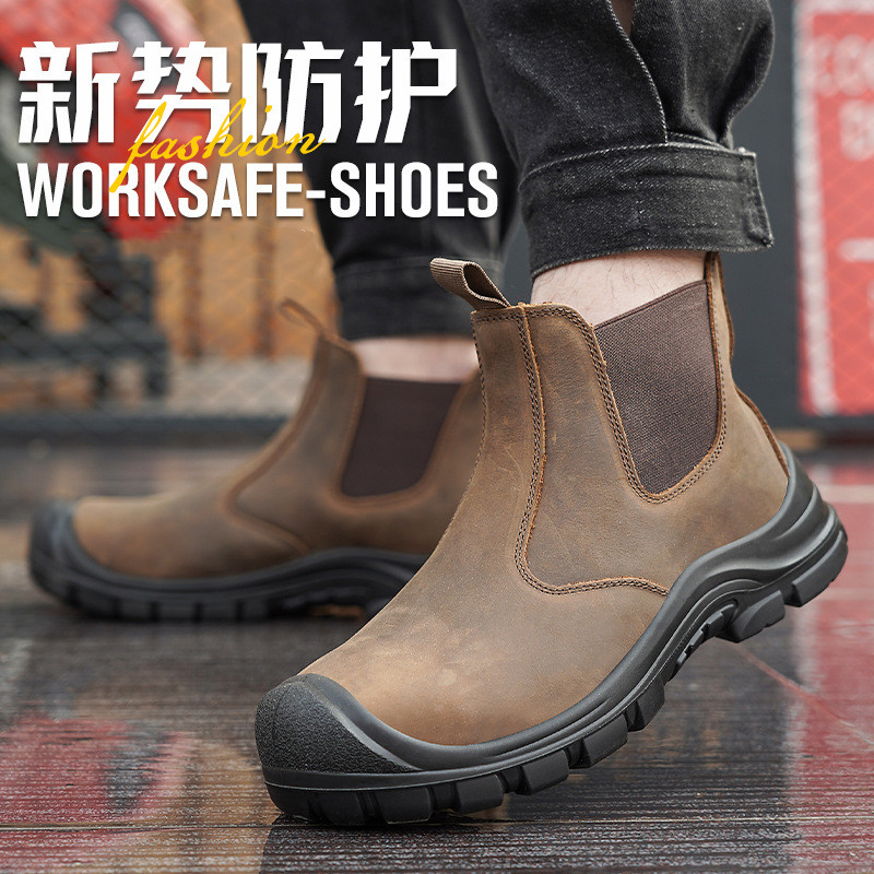 large size men's fashion steel - Leatherwork Boots review and price