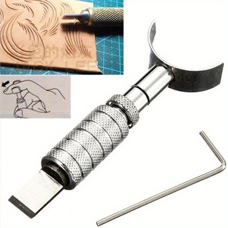 1PC Stainless Steel Leather Ca - Swivel Knife Tool review and price