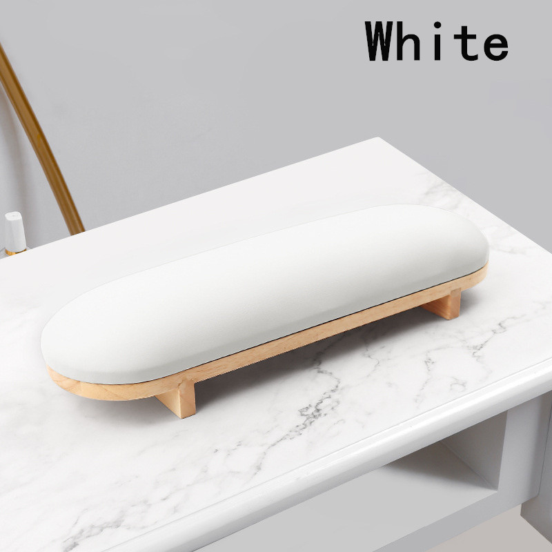 1PC White PU Leather Nail Art  - Leatherwork Desk review and price