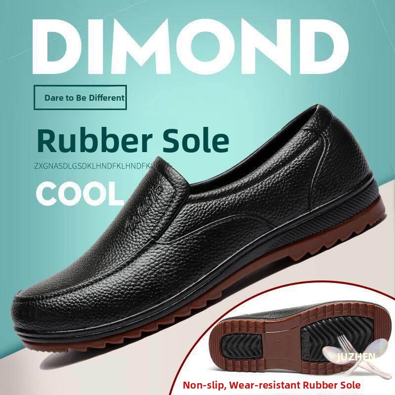 Men's Chef Anti-slip Leather S - Leather Work Youtube review and price