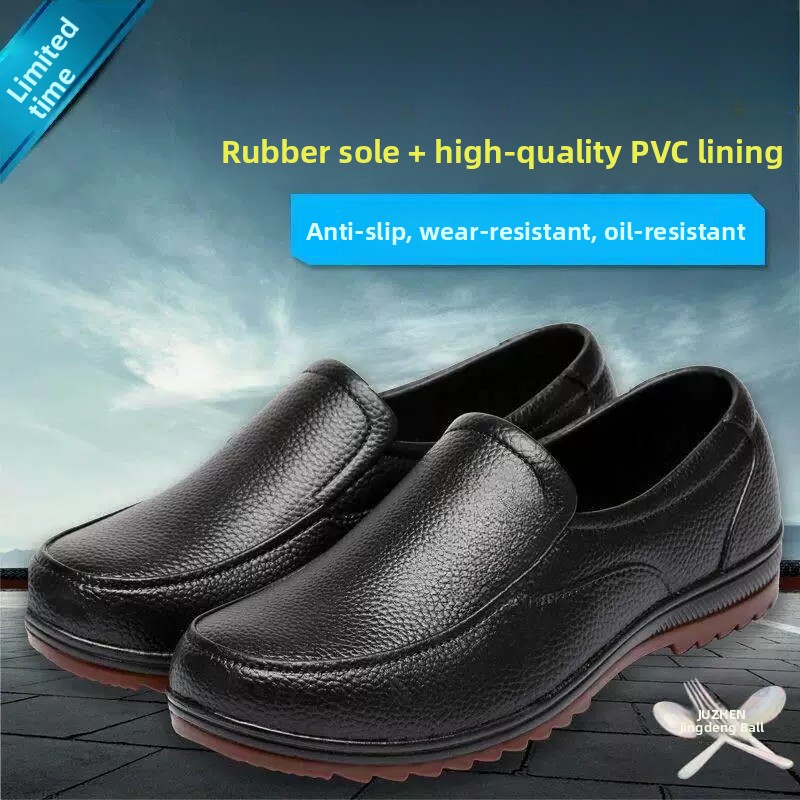 Men's Chef Anti-slip Leather S - Leather Work Youtube review and price