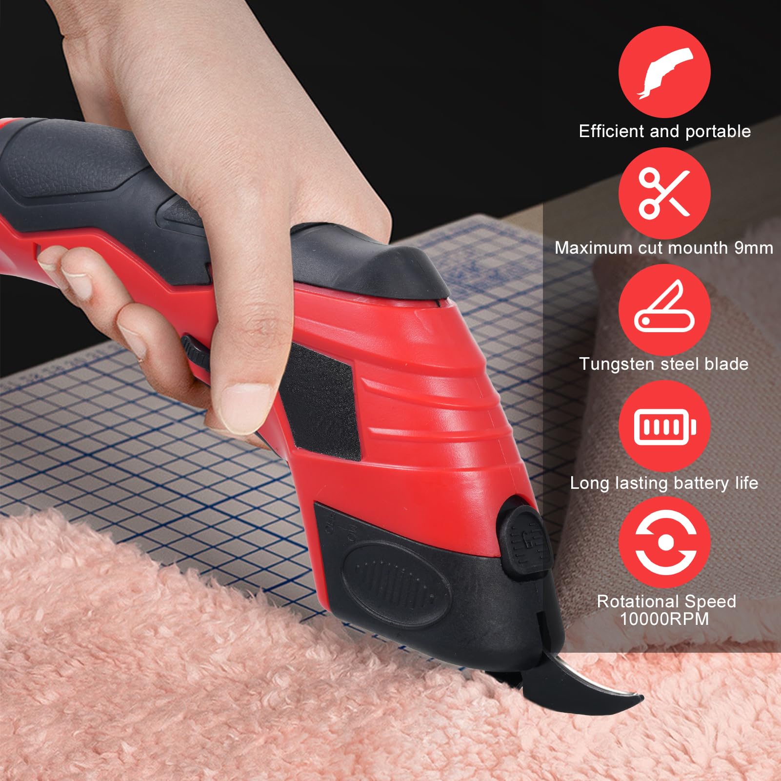 Cordless Electric Scissors Cut - Leatherwork Knives review and price