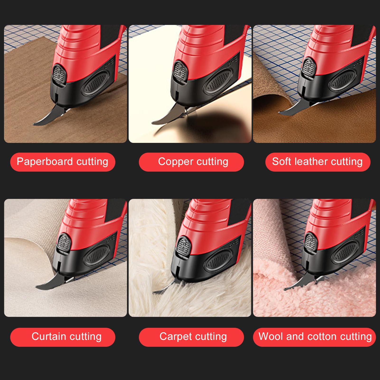 Cordless Electric Scissors Cut - Leatherwork Knives review and price