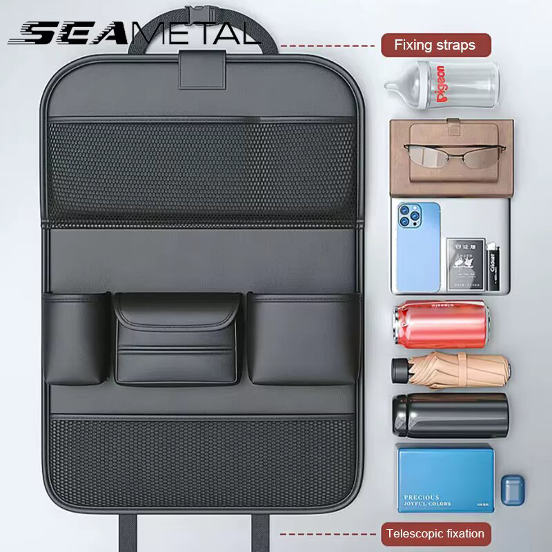 SEAMETAL Car Seat Back Organiz - Leatherwork Desk review and price