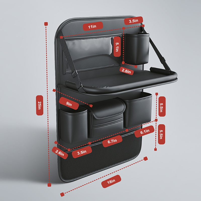 SEAMETAL Car Seat Back Organiz - Leatherwork Desk review and price