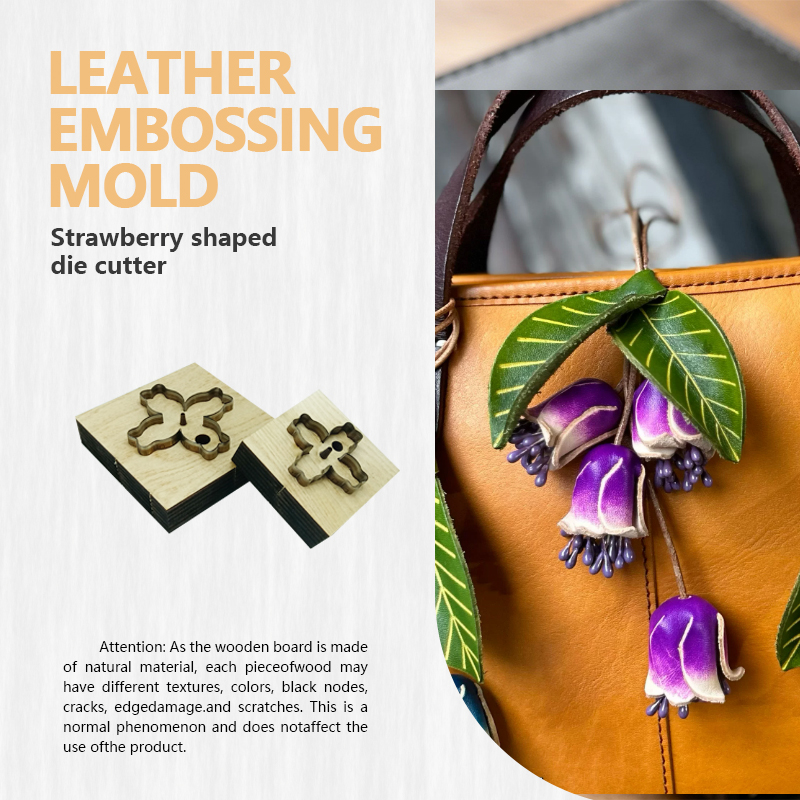 Large And Small Bell Flower Le - Leatherwork Knives review and price