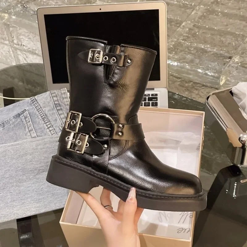 Women's Ankle Boots Autumn Wor - Leather Work Western review and price