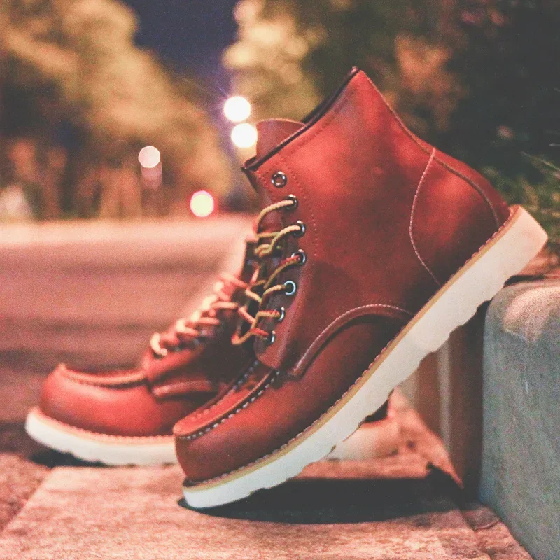 Genuine Leather Men's Boots Vi - Leatherwork Projects review and price