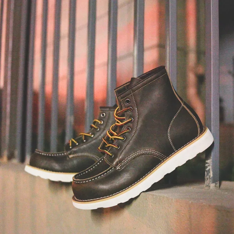 Genuine Leather Men's Boots Vi - Leatherwork Projects review and price