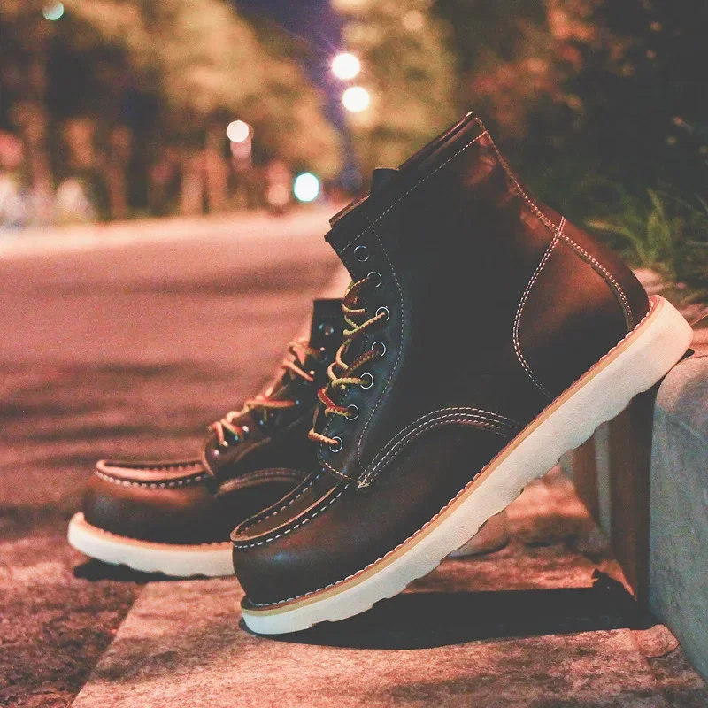 Genuine Leather Men's Boots Vi - Leatherwork Projects review and price