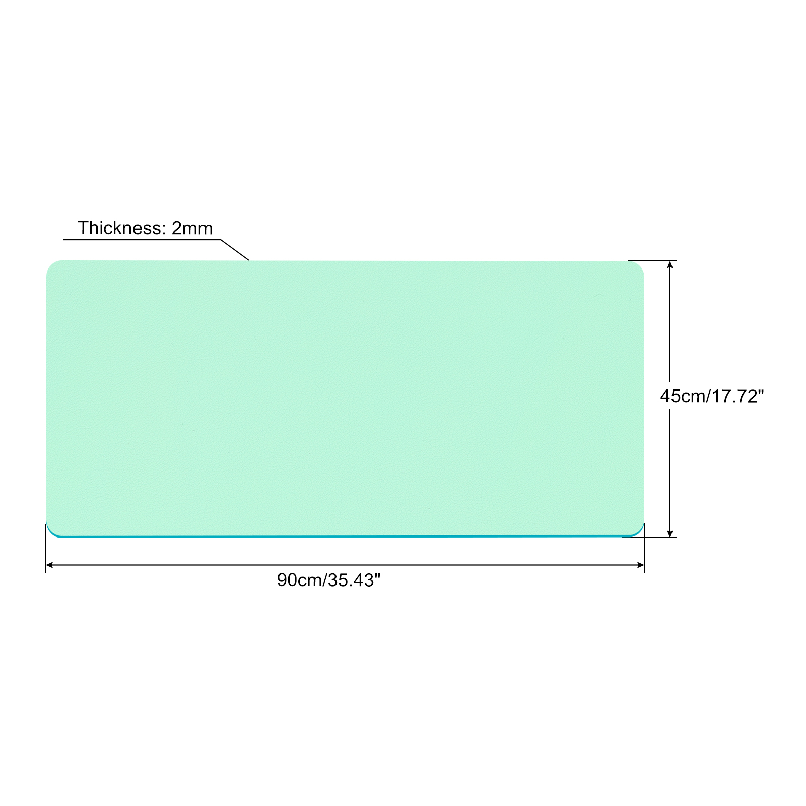 Office Desk Mat Protector PU L - Leatherwork Desk review and price