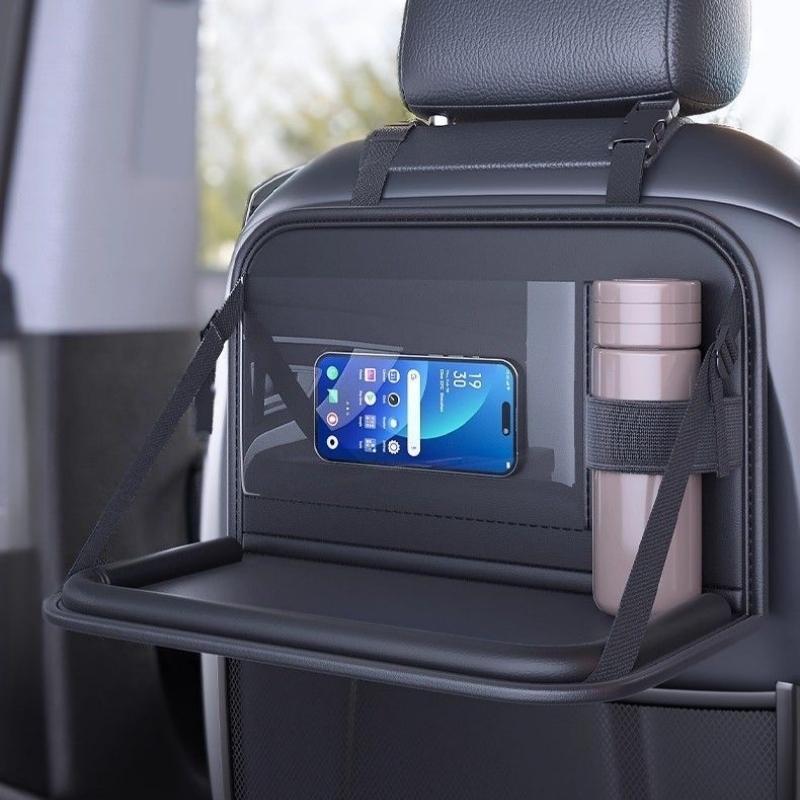 Car Seatback Organizer Foldabl - Leatherwork Desk review and price
