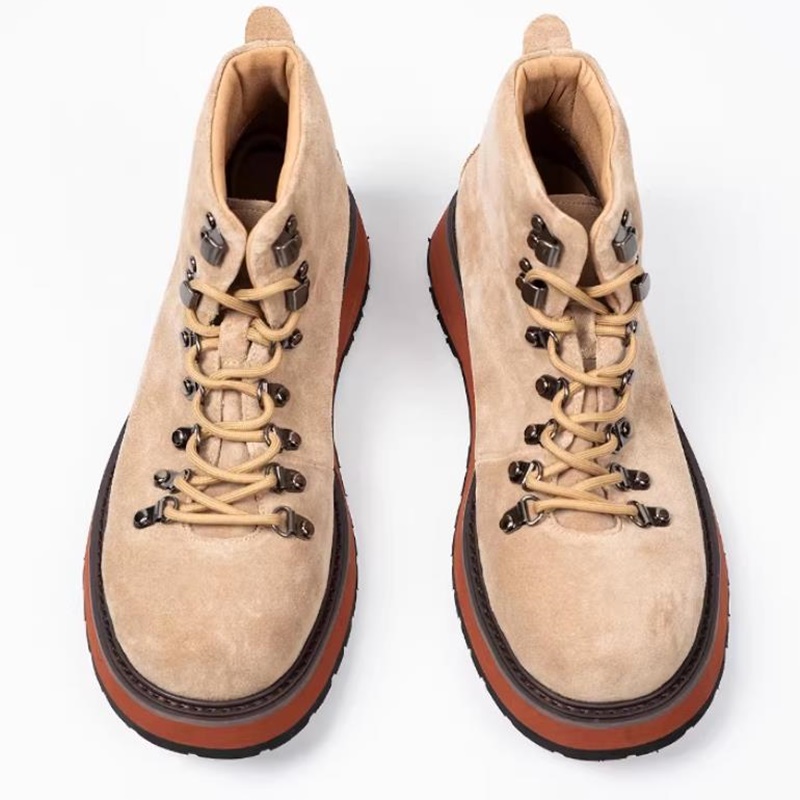 Japanese Thick Sole Genuine Le - Leatherwork Boots review and price