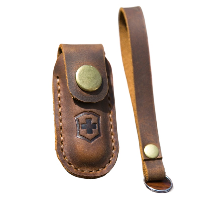Swiss Knife, Leather Case Prot - Leatherwork Knives review and price