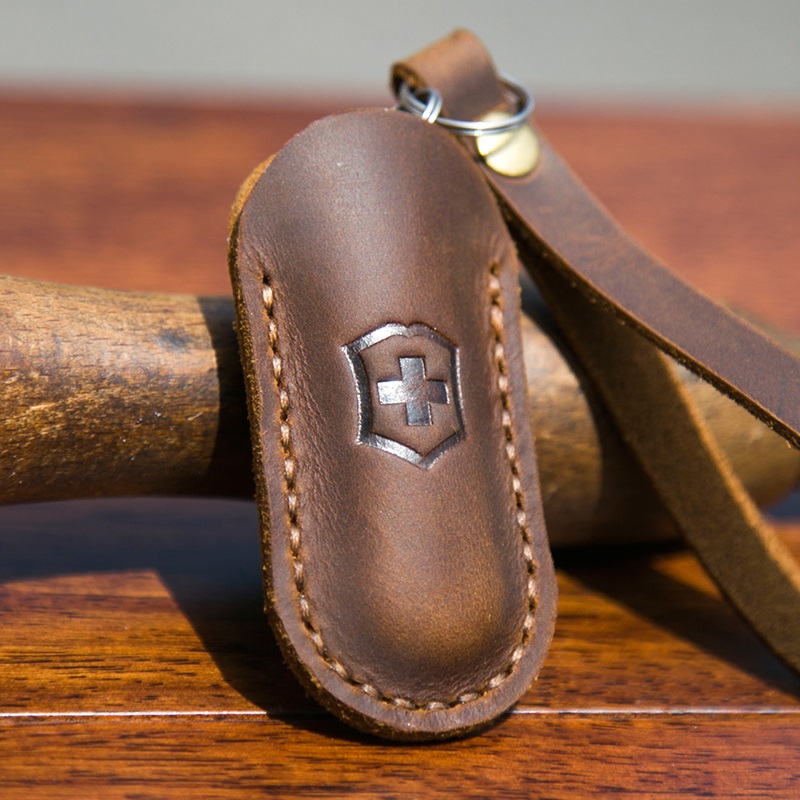 Swiss Knife, Leather Case Prot - Leatherwork Knives review and price