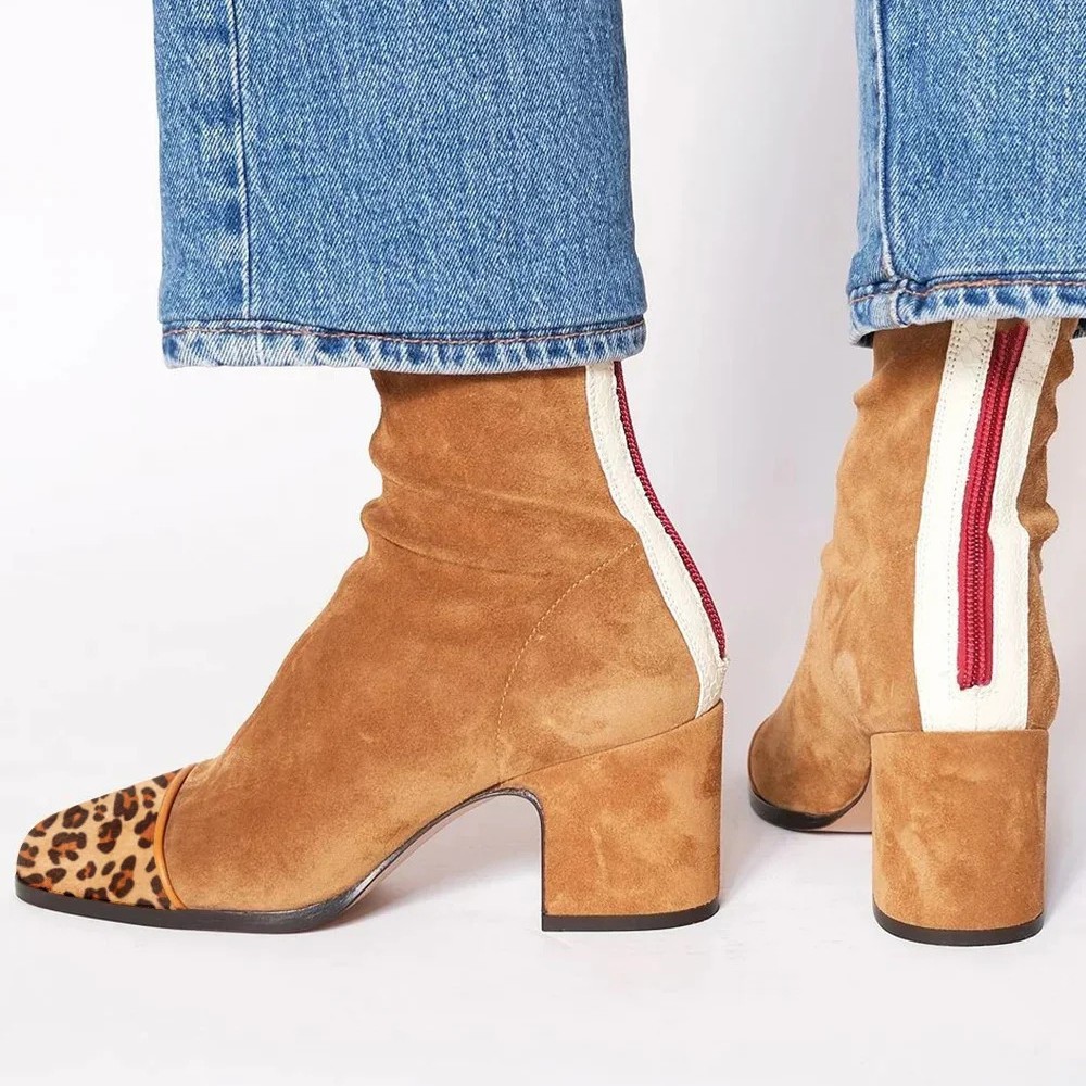 Suede Leather Women's Boots Po - Leather Work Western review and price