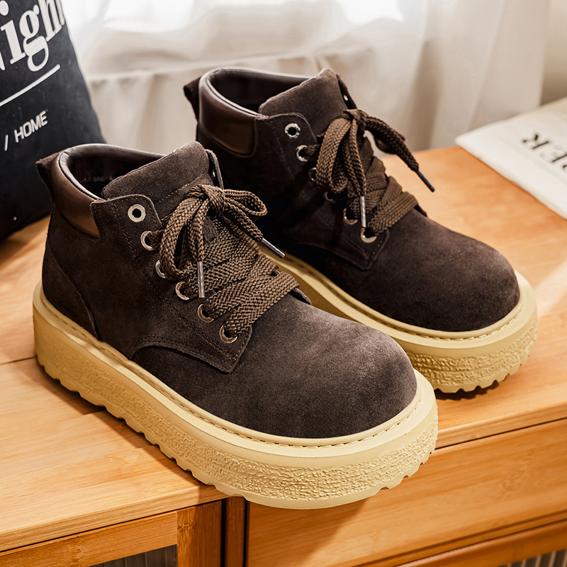 Men's high-quality suede horse - Leatherwork Boots review and price