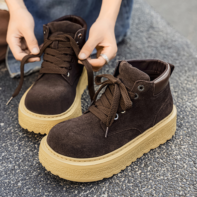 Men's high-quality suede horse - Leatherwork Boots review and price