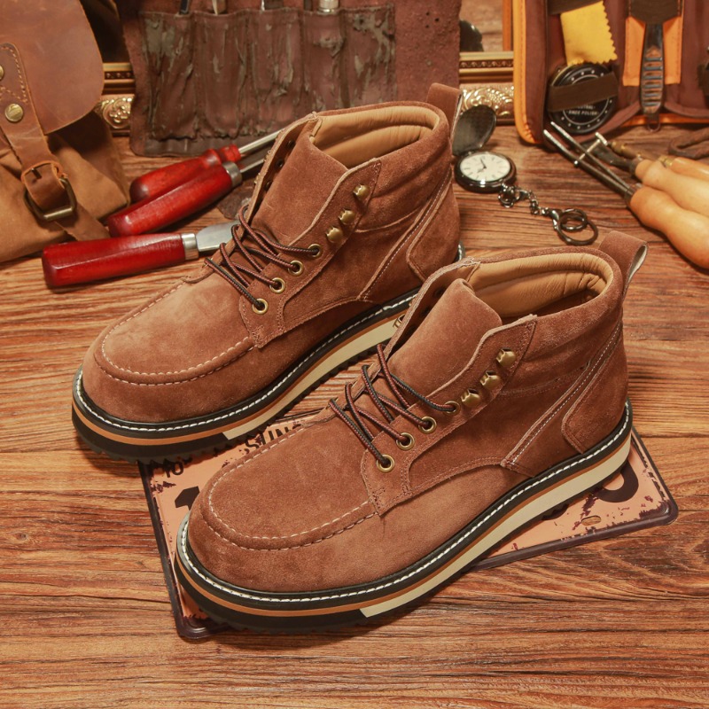 British Style American Retro G - Leather Work Western review and price