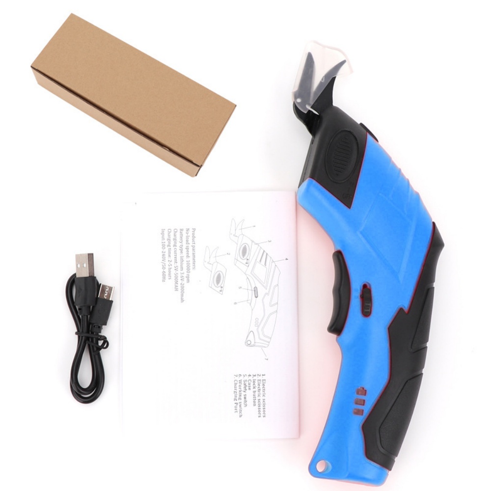 3.6V Electric Scissors Fabric  - Leatherwork Projects review and price