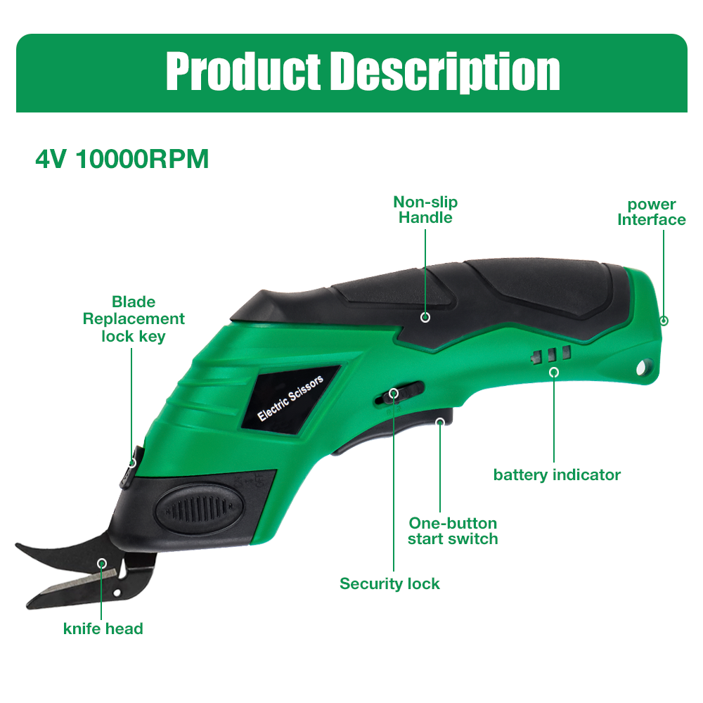 4V Electric Scissors, Home USB - Leatherwork Projects review and price