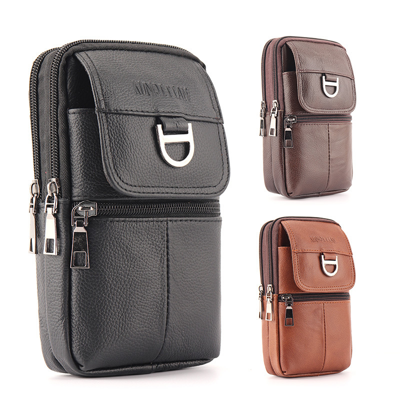Men's Leather Waist Bag - Larg - Leather Works Belt review and price